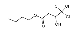 Butyl-4,4,4-trichlor-3-hydroxybutyrat Structure