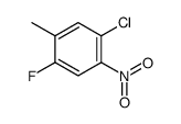 1-chloro-4-fluoro-5-methyl-2-nitrobenzene结构式