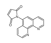 1,10-菲咯啉马来酰亚胺结构式
