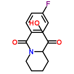 1-(4-Fluorobenzoyl)-2-piperidinecarboxylic acid Structure