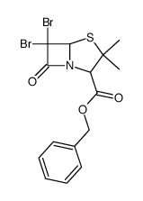 benzyl 6,6-dibromopenicillanate Structure