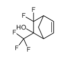 3,3-difluoro-2-(trifluoromethyl)bicyclo[2.2.1]hept-5-en-2-ol结构式