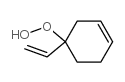 1-HYDROPEROXYL-1-VINYLCYCLOHEXENE-3 structure