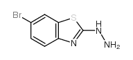 6-溴-2-肼基-1,3-苯并噻唑结构式