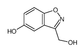 1,2-Benzisoxazole-3-methanol,5-hydroxy-(9CI)结构式