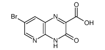 7-bromo-3-oxo-4H-pyrido[2,3-b]pyrazine-2-carboxylic acid Structure