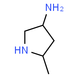 3-Pyrrolidinamine,5-methyl-(9CI)结构式