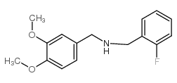 1-(3,4-dimethoxyphenyl)-N-[(2-fluorophenyl)methyl]methanamine图片