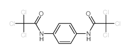 Acetamide, N,N-p-phenylenebis(2,2,2-trichloro- structure