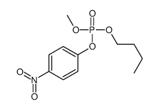 butyl methyl (4-nitrophenyl) phosphate Structure