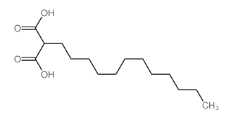 Propanedioic acid, dodecyl-结构式