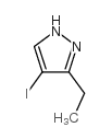 3-乙基-4-碘-1H-吡唑结构式