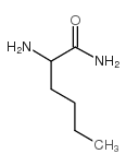 dl-norleucine amide hydrochloride Structure