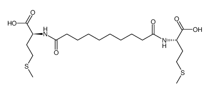 bis(N-α-amido-methionine)-1,8 octane dicarboxylate Structure