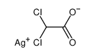 silver(I) 2,2-dichloroacetate Structure