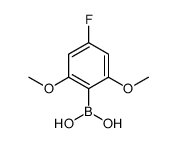 Boronic acid, (4-fluoro-2,6-dimethoxyphenyl)- (9CI) picture