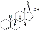 (9R,10S,17R)-19-Norpregna-4-ene-20-yne-17-ol Structure