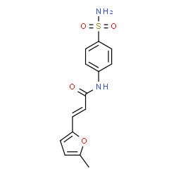 (2E)-3-(5-methylfuran-2-yl)-N-(4-sulfamoylphenyl)prop-2-enamide picture