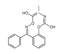 [2-[(Z)-N-(methylcarbamoyloxy)-C-phenylcarbonimidoyl]phenyl] N-methylcarbamate Structure