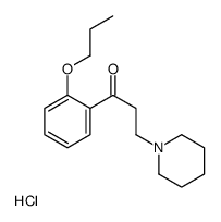 3-piperidin-1-yl-1-(2-propoxyphenyl)propan-1-one,hydrochloride结构式