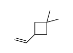 3-ethenyl-1,1-dimethylcyclobutane Structure