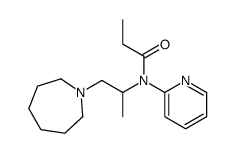 N-[1-(azepan-1-yl)propan-2-yl]-N-pyridin-2-ylpropanamide Structure