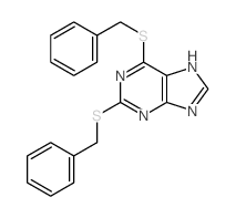 2,6-bis(benzylsulfanyl)-5H-purine picture