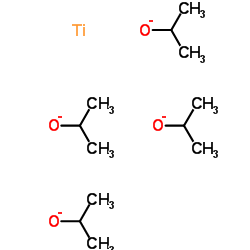 四异丙醇钛结构式
