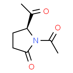 2-Pyrrolidinone,1,5-diacetyl-,(S)-(9CI) Structure