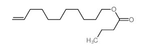 undec-10-enyl butanoate structure