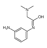 N-(3-aminophenyl)-2-(dimethylamino)acetamide Structure