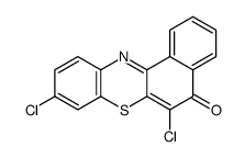 6,9-dichlorobenzo[a]phenothiazin-5-one Structure