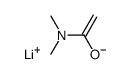 Lithium; 1-dimethylamino-ethenolate结构式