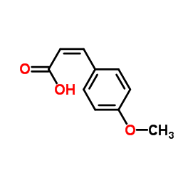 (Z)-3-(4-METHOXYPHENYL)ACRYLIC ACID Structure