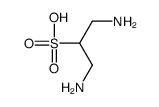 1,3-diaminopropane-2-sulfonic acid Structure