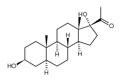3-beta,17-alpha-dihydroxy-5-alpha-pregnan-20-one picture