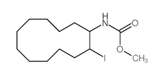 Carbamic acid, (2-iodocyclododecyl)-, methyl ester (9CI) structure