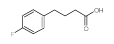 4-(4-氟苯基)丁酸结构式