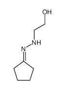 cyclopentanone hydroxyethylhydrazone Structure