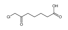 7-chloro-6-oxoheptanoic acid Structure