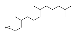 3,7,11-trimethyldodec-2-en-1-ol Structure