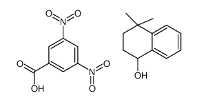 4,4-dimethyl-2,3-dihydro-1H-naphthalen-1-ol,3,5-dinitrobenzoic acid结构式