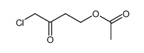 2-Butanone,4-(acetyloxy)-1-chloro- Structure