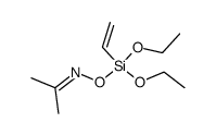 Diaethoxy-(acetonoximoxy)-vinylsilan结构式