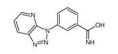 3-(triazolo[4,5-b]pyridin-3-yl)benzamide结构式