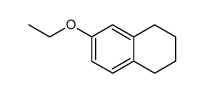 Naphthalene, 6-ethoxy-1,2,3,4-tetrahydro- (9CI) structure