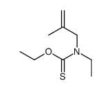 O-ethyl N-ethyl-N-(2-methylprop-2-enyl)carbamothioate结构式