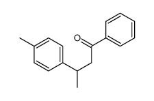 3-(4-methylphenyl)-1-phenylbutan-1-one Structure
