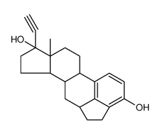 17alpha-Ethynyl-4,6beta-ethanoestradiol结构式