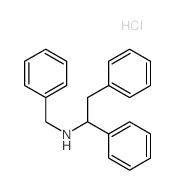 N-benzyl-1,2-diphenyl-ethanamine结构式